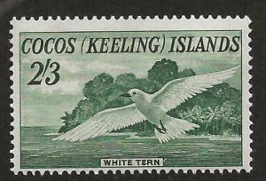 COCOS ISLANDS SC# 6  FVF/MOG