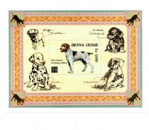 Sierra Leone 1994 - Year of Dog, Lunar New Year - Souvenir Sheet - Sc 1718 - MNH