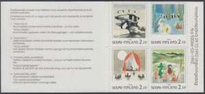 FINLAND Sc# 901a CPL MNH BOOKLET of 4 STAMPS of VARIOUS CARTOON CHARACTERS