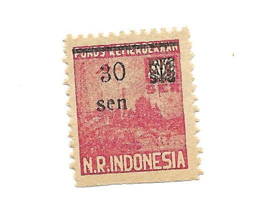 Indonesia 1947 - M - Scott #2L50 *