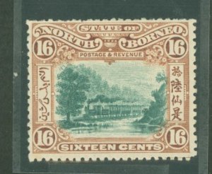North Borneo #121  Single