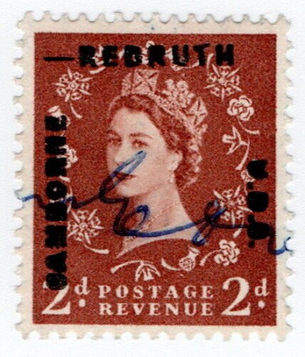 (I.B) Elizabeth II Commercial Overprint : Camborne & Redruth UDC 