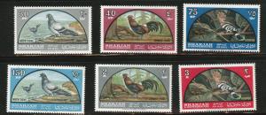 Sharjah Scott C28-33 MNH**  bird airmail set 