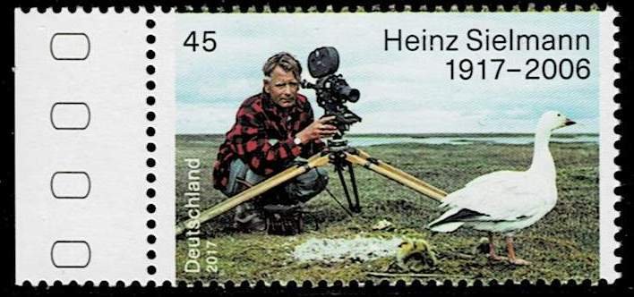 Germany 2017,Sc.#2980 MNH, Birth Centenary of Heinz Sielmann (1917-2006)