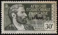 French Equatorial Africa SG#119 Mint - 1940 30c.  - Nobility