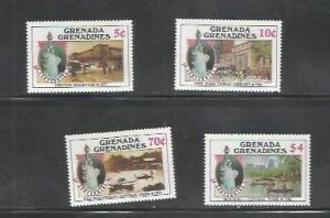 GREN. GRENADINES -1986 - US Bicentenary - Perf 4v Set - Mint Never Hinged