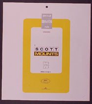 Scott Mounts Black,201/176 mm (pkg 4) (01026B)