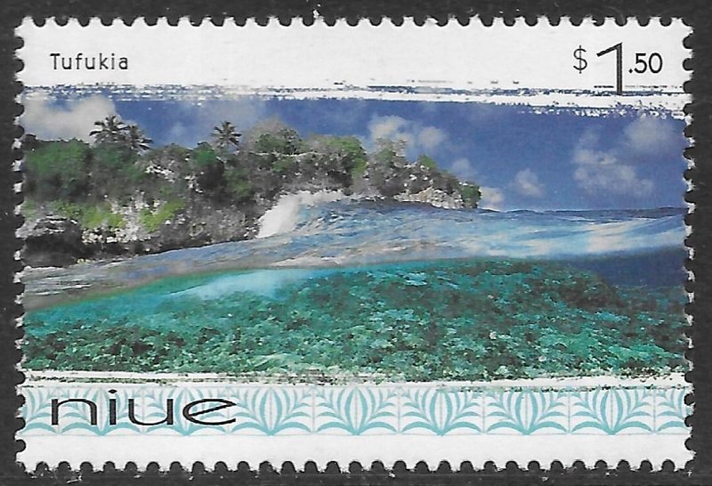 Niue Scott 736 MNH $1.50 Landscapes,  Tufukia issue of 1999