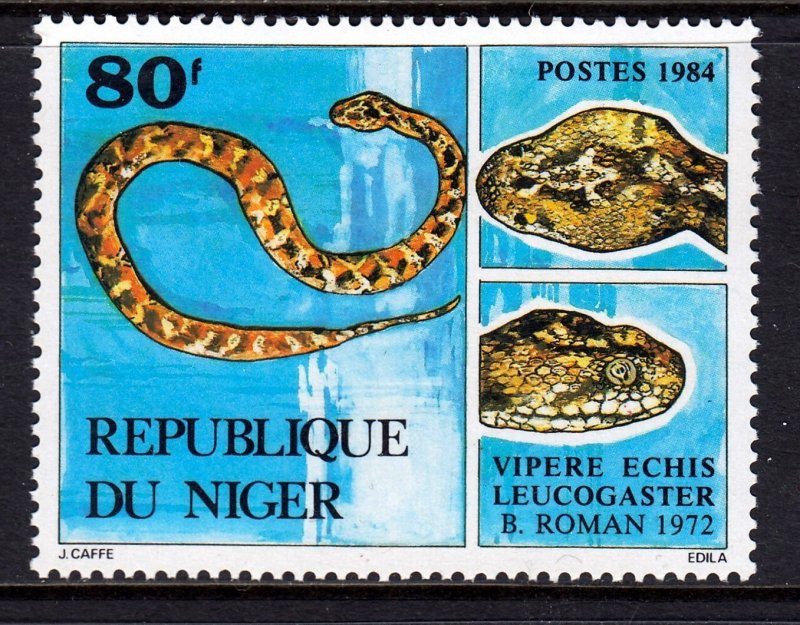 Niger 1984 Viper - Snake Mint MNH SC 666