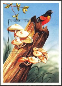 Guyana 1997 Mushrooms I S/S MNH