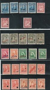 Newfoundland #78s - #86s Very Fine Never Hinged Set Of 47 Different Specimen
