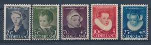 Netherlands - 1956 - NVPH 683-87 - MNH - RB198