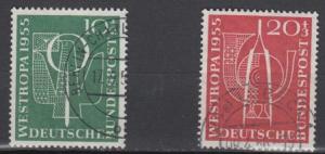 Germany - 1955 Westeuropa philatelic Exhibition (9601)