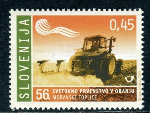 729 - SLOVENIA 2009 - World Ploughing Championship - Tractor - MNH set