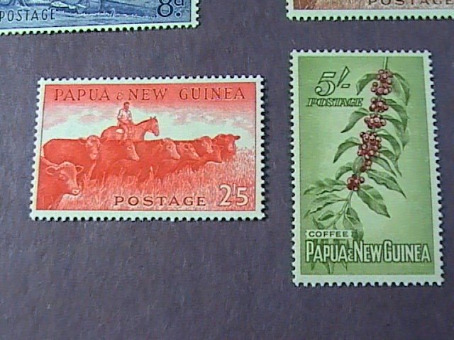 PAPUA/NEW GUINEA # 139-146-MINT/HINGED-COMPLETE SET----QEII----1958-60