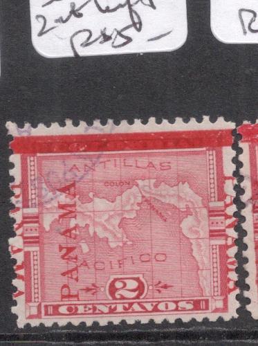 Panama SC 77 Three Overprints, Two At Left VFU (11dhj)