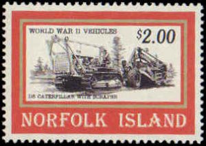 Norfolk Island #581-584, Complete Set(4), 1995, Military Related, Never Hinged