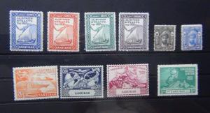 Zanzibar 1944 Bicentenary of Al Busaid Dynasty 1946 Victory 1949 UPU MM