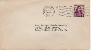 WILLIAM PENN'S ARRIVAL IN AMERICA, NEW CASTLE, DE  1932  FDC11245