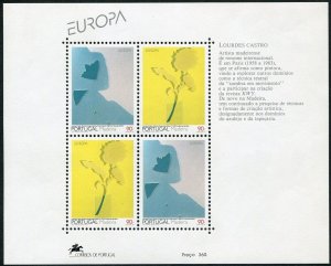 Portugal Madeira 166,167,MNH.Michel 162,Bl.13. EUROPE CEPT-1993.Contemporary Art