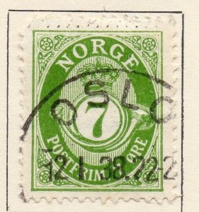 Norway 1929 Early Issue Fine Used 7ore. 055048