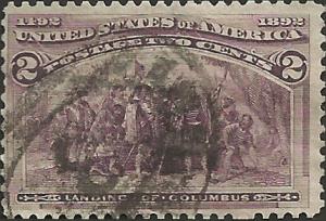 # 231 BROWN VIOLET USED LANDING OF COLUMBUS SCV-0.30