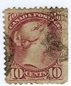 Canada SC#40 Used Fine trimmed perfs...!!