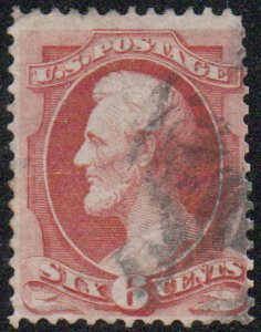 US #148 F/VF used, nice fresh color, face free cancel, Nice!