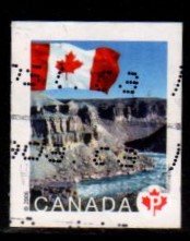 Canada - #2193 Flag over Tuklut National Park - Used