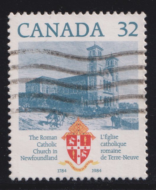 Canada 1029 Basilica of St. Johns Newfoundland 1984