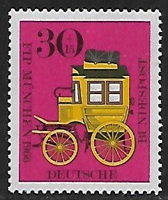 Germany # B416 - Bavarian Mail Coach - MNH....{KBl3}