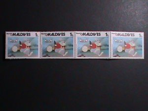 ​MALDIVE ISLANDS -1980 DISNEY CARTOON- ALICE IN WORDERLAND MNH-BLOCK VERY FINE
