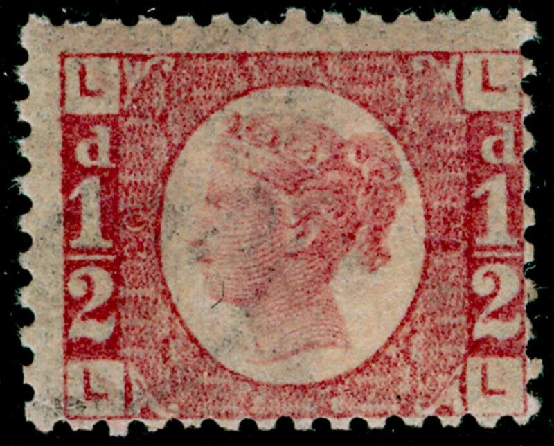 SG48, ½d rose-red plate 20, NH MINT. Cat £350+. LL