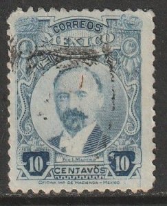 MEXICO 623, 10¢ PERFORATED, USED.F-VF  (909)