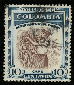 Coffee, 10 centavos, Colombia (Т-6546)