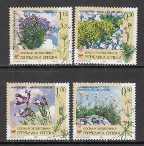 Bosnia and Herzegovina Serbian Admin 275a-275d Singles MNH VF