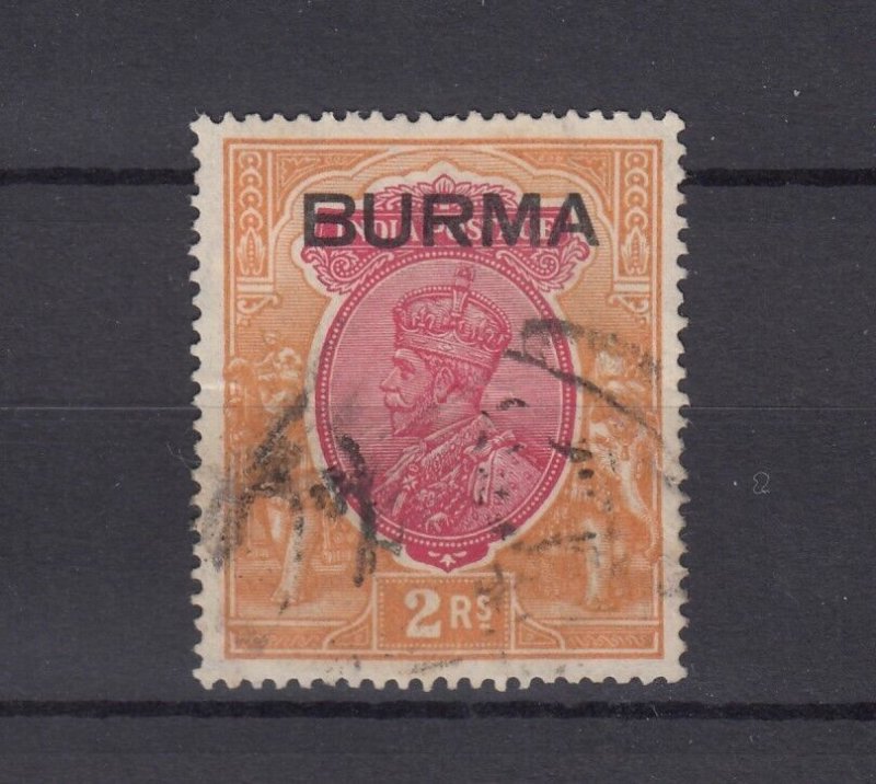 Burma KGV 1937 2R SG14 VFU BP2155 