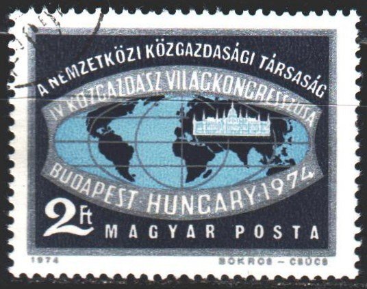 Hungary. 1974. 2968. Congress of Economists in Budapest. USED.