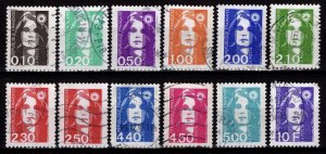 France 1989-96 Marianne Definitives incl. high values, Part Set [Used]