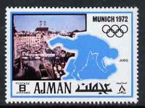 Ajman 1971 Judo 8dh from Munich Olympics perf set of 20, ...