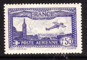 France Sc#C6 MLH fresh stamp  cat$14 planes