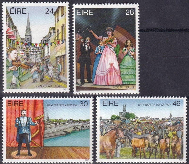 Ireland #695-8 MNH  CV $4.60 (Z3701)