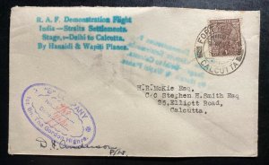 1930 Fort Williams India RAF Demonstration Flight cover Anderson Smith Signed