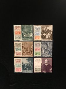 2624 to 2629, MNH,  set of 6 Souvenir Sheets w/ Envelope