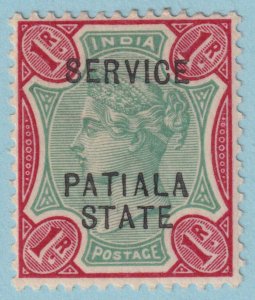 INDIA - PATIALA STATE O18 OFFICIAL  MINT LIGHTLY HINGED OG * VERY FINE! - SRM