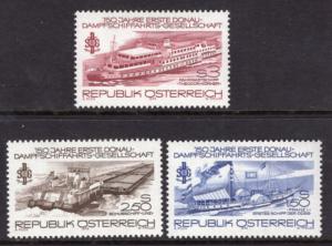 Austria 1114-1116 MNH VF
