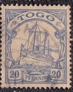 Togo German Occupation 10 Used