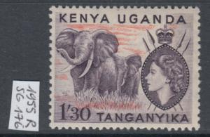 XG-Q814 BRITISH KUT - QEII, 1959 1/30D., Elephants, SG176 MNH