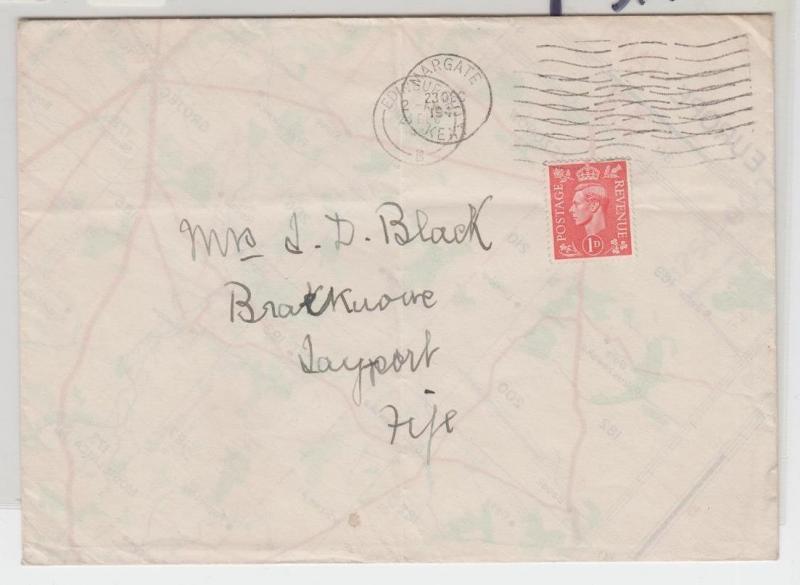 GB -SCOTLAND 1946 MAP ENVELOPE (ECONOMY USE) 1d RATE (SEE BELOW)