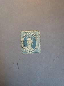 Stamps Queensland Scott #26 used